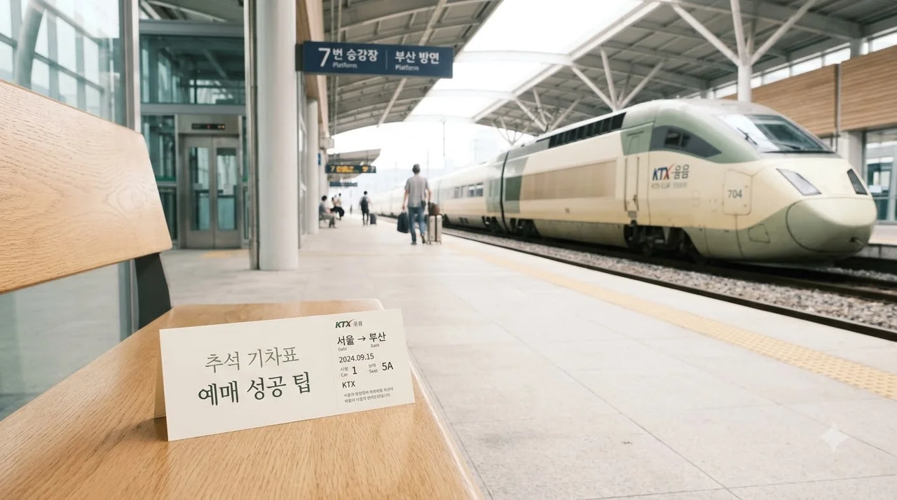 추석 기차표 예매 2026 일정부터 성공 꿀팁까지 완벽 정리