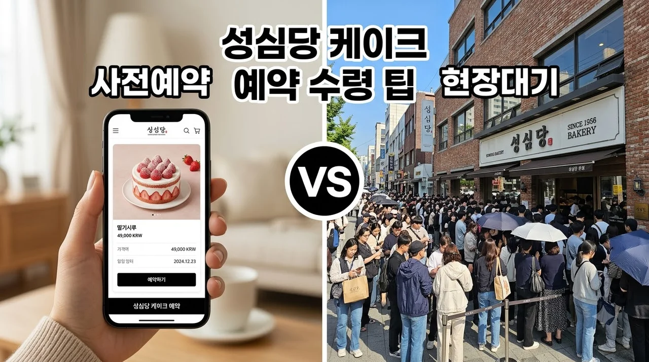 성심당 케이크 추천 예약 방법과 현장 수령 꿀팁 완정 정리