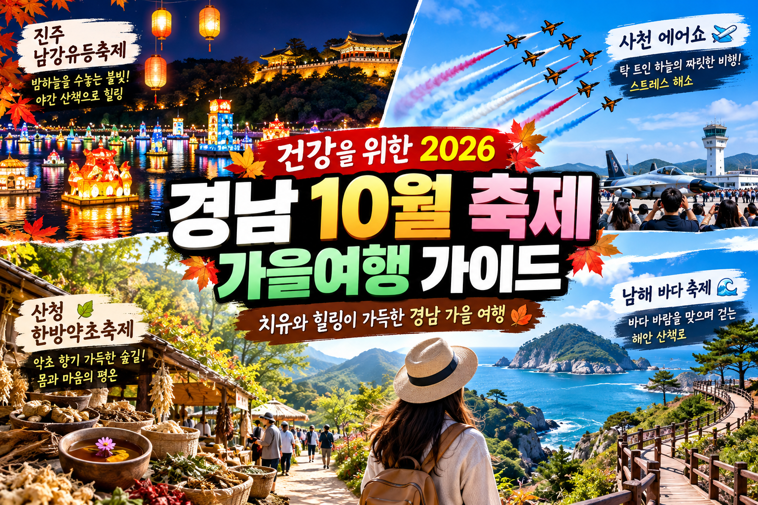 건강을 위한 2026 경남 10월 축제 가을여행 가이드